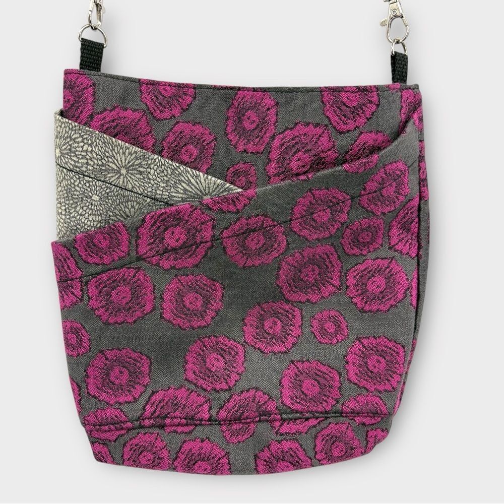 Lily Crossbody Fabric Bag in Floral NWOT